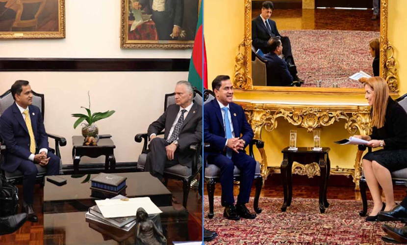 কোস্টারিকা-বাংলাদেশ দ্বিপাক্ষিক সম্পর্ক জোরদারে আলোচনা