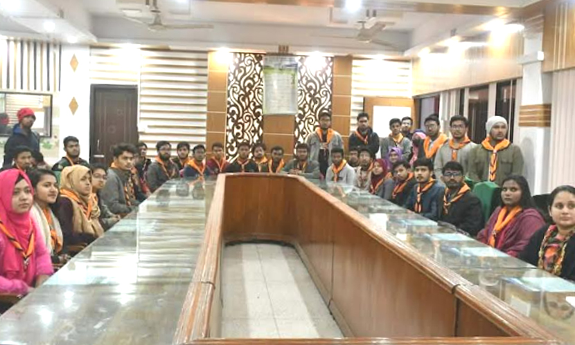 বাকৃবিতে রোভার স্কাউটের বার্ষিক ক্যাম্পের সনদ বিতরণ