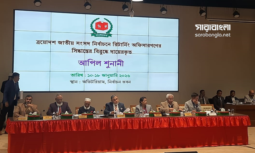 ইসিতে দ্বিতীয় দিনের আপিল শুনানি চলছে