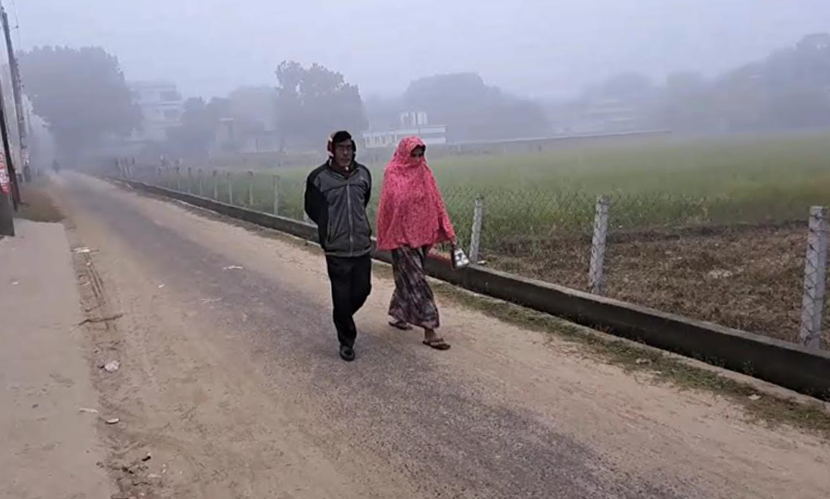 চুয়াডাঙ্গায় শীতের প্রকোপ, সর্বনিম্ন তাপমাত্রা ৬.৯ ডিগ্রি
