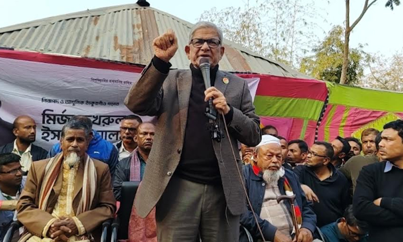একটি দল ধর্মের নামে মুনাফেকি করছে: মির্জা ফখরুল