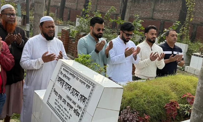 বাবার স্মৃতি ও দোয়া পাথেয় করে নির্বাচনি প্রচার শুরু ইশরাকের