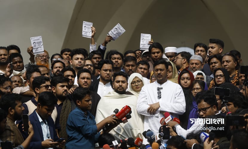 বিপুল ভোটে জয়ী হয়ে সরকার গঠন করবে ১০ দলীয় জোট: নাহিদ