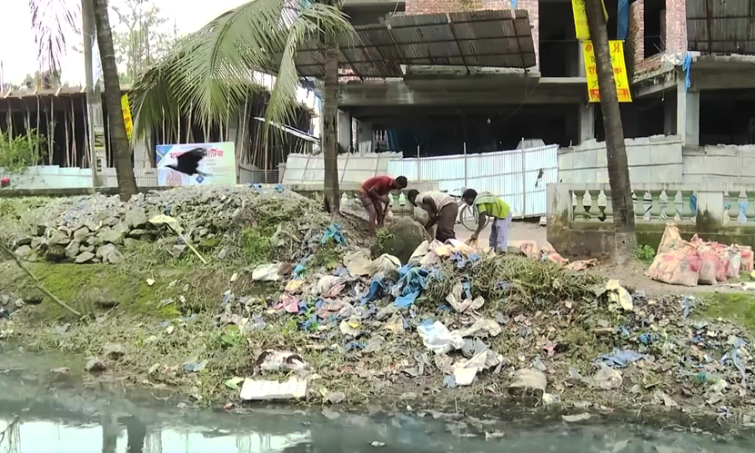 দখল-দূষণে মৃতপ্রায় রংপুরের ৩৩ নদী, কার্যকর উদ্যোগ নেই