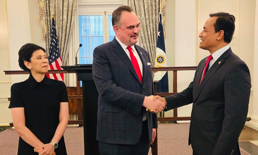 নতুন রাষ্ট্রদূতকে স্বাগত জানাল ঢাকার যুক্তরাষ্ট্র দূতাবাস