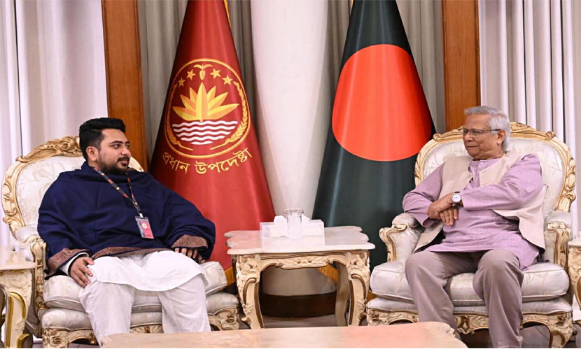 এনসিপি প্রতিনিধি দলের সঙ্গে প্রধান উপদেষ্টার বৈঠক