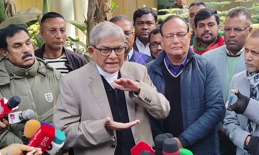 ভারতের কাছ থেকে পানির হিস্যা আদায় করবো: মির্জা ফখরুল