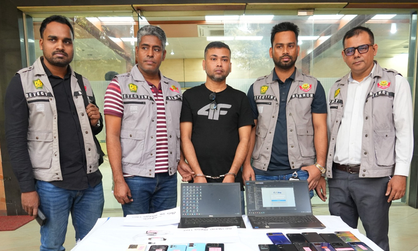 ‘আইএমইআই’ পরিবর্তন করে মোবাইল বিক্রি, মূলহোতা গ্রেফতার