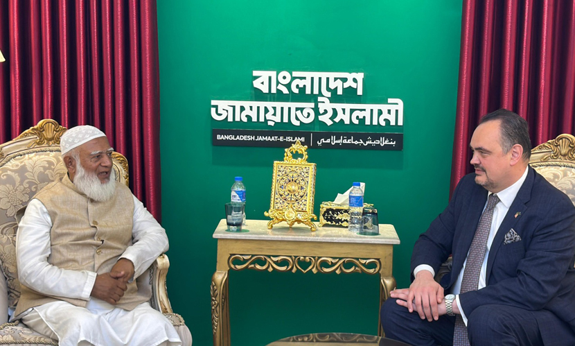 জামায়াত আমিরের সঙ্গে যুক্তরাষ্ট্রের রাষ্ট্রদূতের সাক্ষাৎ