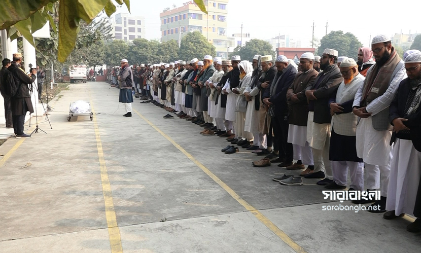 কুষ্টিয়া জেলা জামায়াতের আমির আবুল হাশেমের দাফন সম্পন্ন