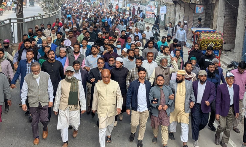 আমরা শান্তিপূর্ণ নির্বাচন চাই, কোনো বিশৃঙ্খলা চাই না: মোবারক হোসাইন