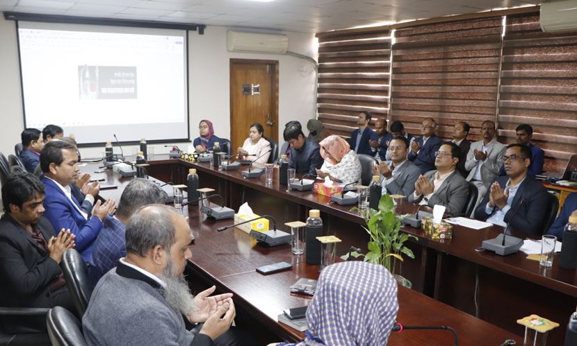 খালেদা জিয়ার স্মরণে রেলপথ মন্ত্রণালয়ে দোয়া