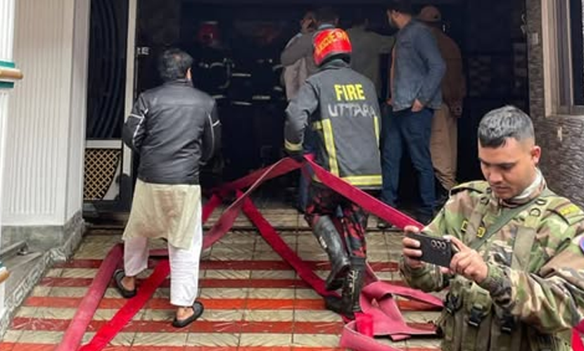 রাজধানীর উত্তরায় ভবনে আগুন, নিহত ৩