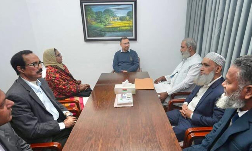 তারেক রহমানের সঙ্গে লেবার পার্টি প্রতিনিধিদলের বৈঠক