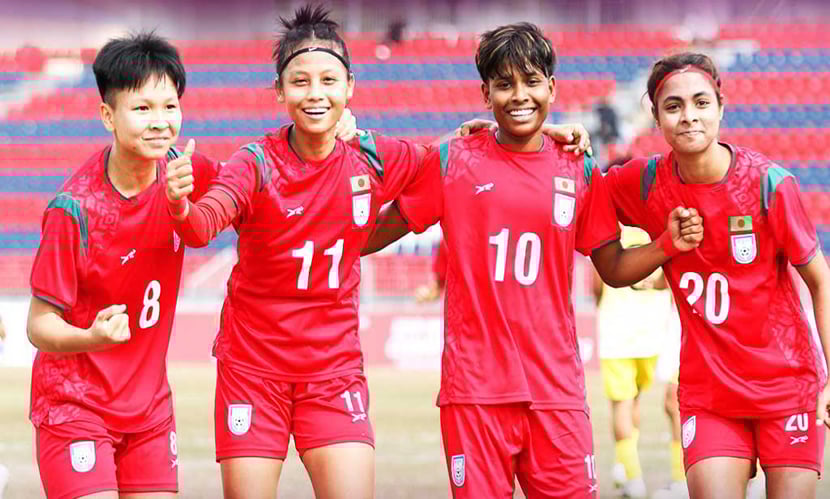 ভুটানের জালে বাংলাদেশের এক ডজন গোল ভুটানের জালে বাংলাদেশের এক ডজন গোল