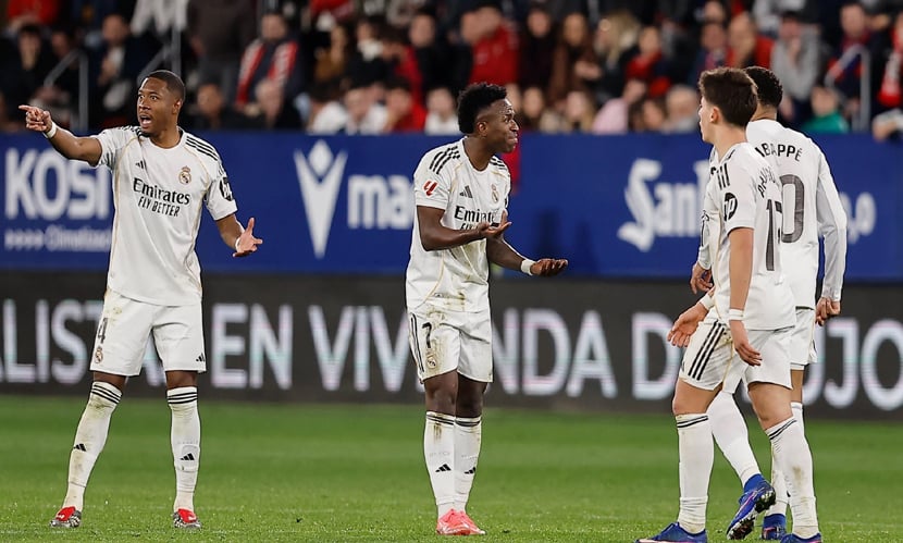 নাটকীয় হারে রিয়ালের শীর্ষস্থান টালমাটাল