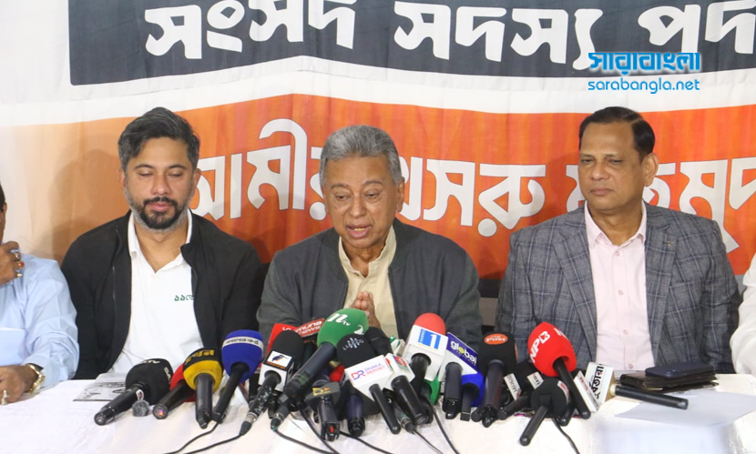 বিএনপি প্রয়োজন মনে করলে ‘কোয়ালিশন সরকার’— বললেন আমীর খসরু