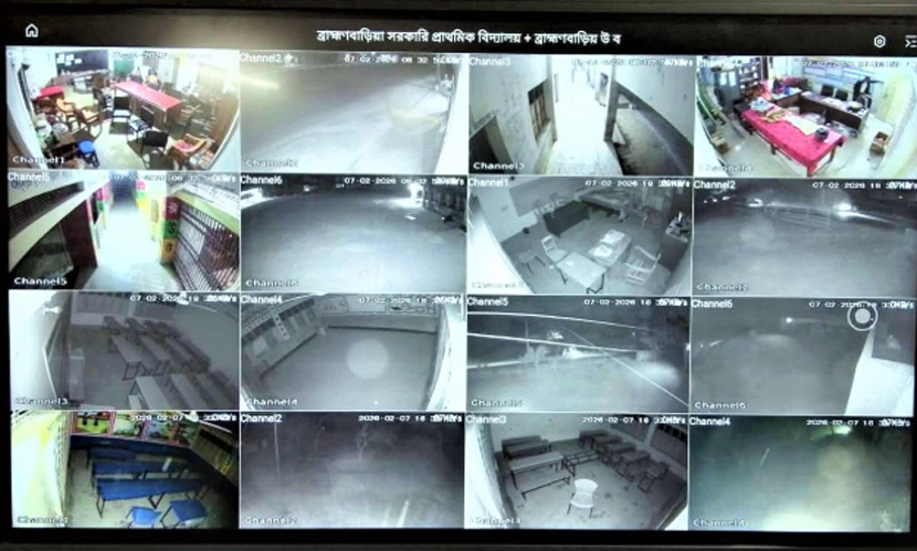 টাঙ্গাইলে ভোট কেন্দ্রের নিরাপত্তায় ১০৬৩ সিসি ক্যামেরা স্থাপন