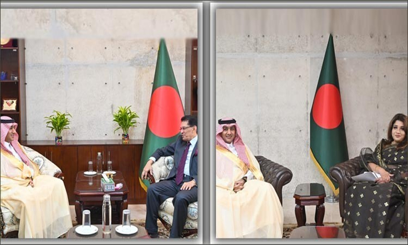 পররাষ্ট্রমন্ত্রী-প্রতিমন্ত্রীর প্রথম সাক্ষাৎ পেলেন সৌদি রাষ্ট্রদূত
