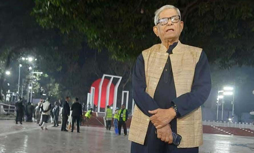 এবার একুশ মুক্ত, অনুভূতিও ভিন্ন: মির্জা ফখরুল