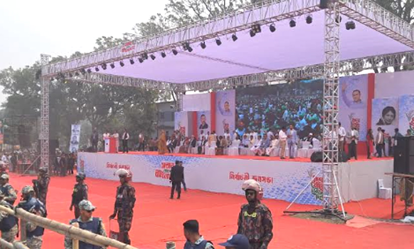 ফরিদপুরে তারেক রহমানের নির্বাচনি সমাবেশ, বক্তব্য দেবেন দুপুরে