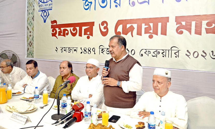 জাতীয় প্রেস ক্লাবে সাংবাদিকদের সঙ্গে ইফতার করলেন তথ্যমন্ত্রী