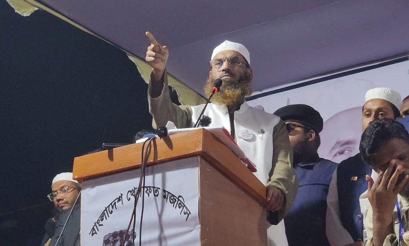 দুর্নীতি ও সন্ত্রাসনির্ভর রাজনীতি বাংলাদেশে আর চলবে না: মামুনুল হক