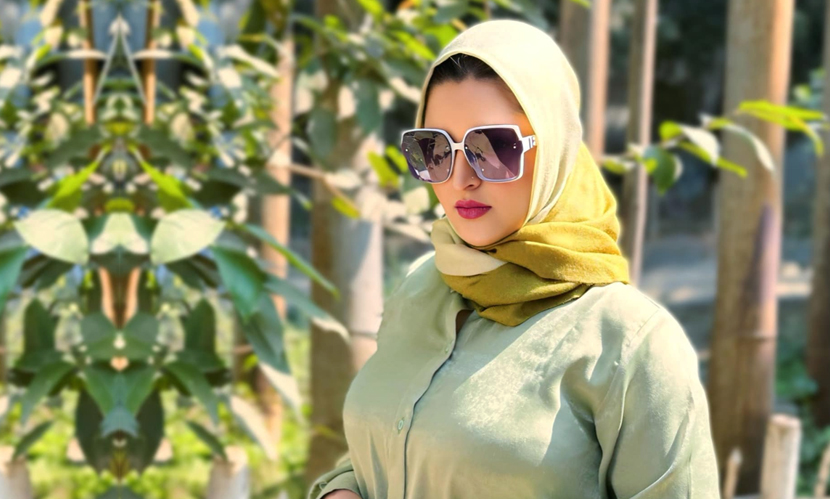 পরীমণির ইফতারে দুধ-কলা-ভাত!