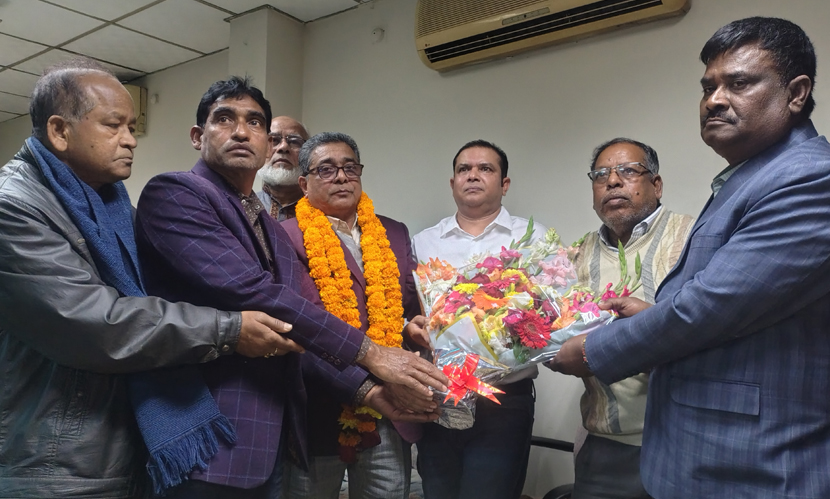 বাংলাদেশ সড়ক পরিবহণ মালিক সমিতির সহ-সভাপতি হলেন রাজবাড়ীর জুয়েল