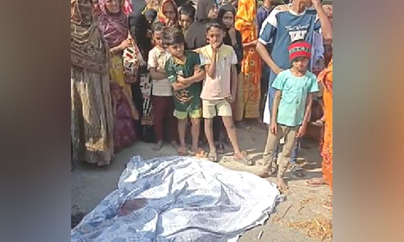 মেয়েকে মাদরাসায় দিয়ে ফেরার পথে বাসের ধাক্কায় মা নিহত