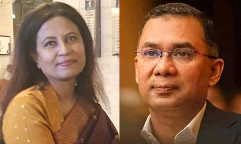 তারেক রহমানকে বিদিশা এরশাদের শুভেচ্ছা