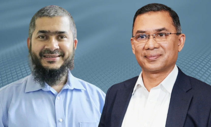 তারেক রহমানকে অভিনন্দন জানালেন প্রতিদ্বন্দ্বী জামায়াত প্রার্থী