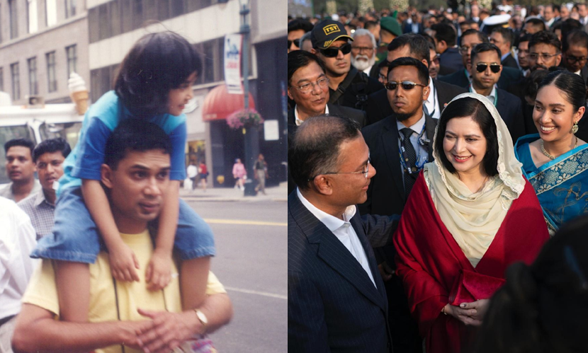 আব্বু আমার দেখা সবচেয়ে পরিশ্রমী মানুষ: জাইমা রহমান