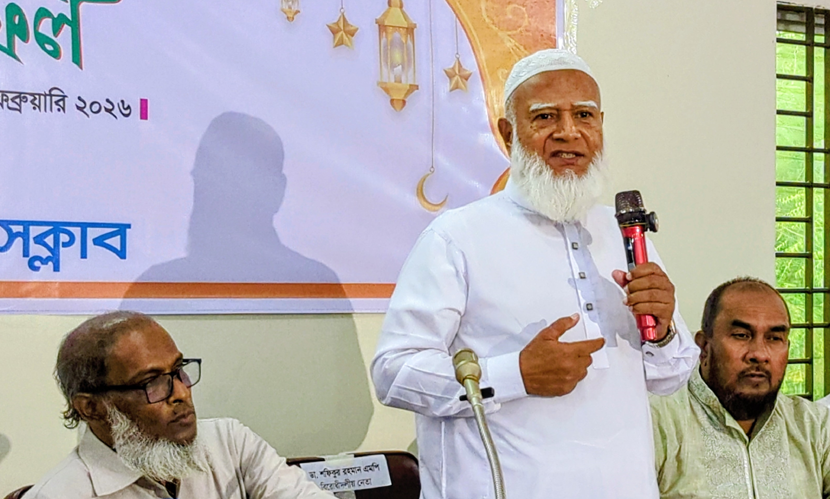 অস্ত্রের চেয়ে ‘মিডিয়া ওয়ার’ বেশি শক্তিশালী: জামায়াত আমির