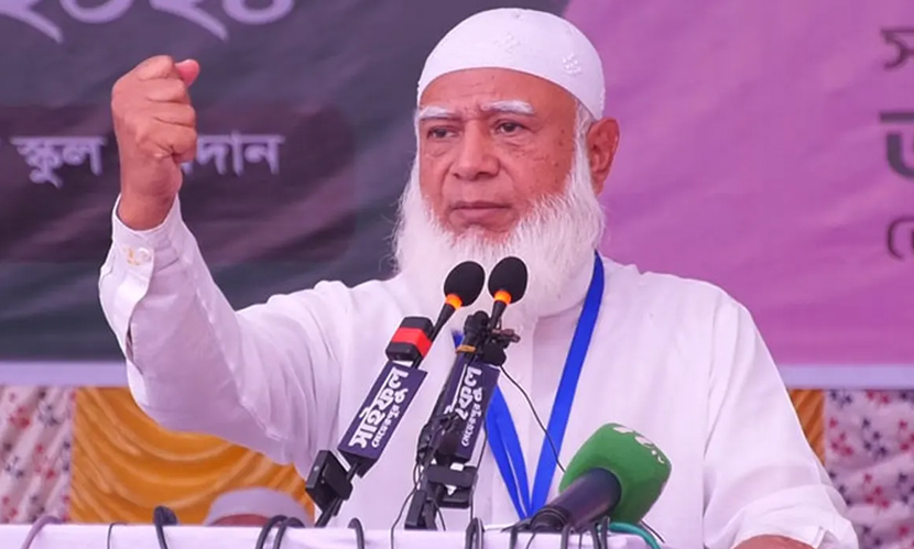 এবার ‘ইনকিলাব জিন্দাবাদ’ বললেন জামায়াত আমির