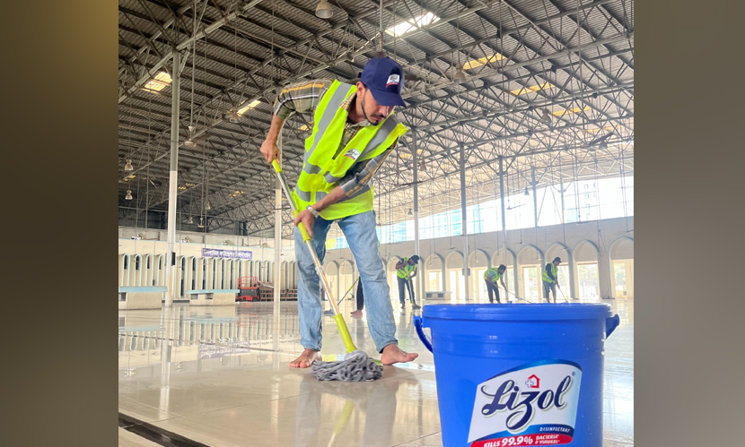 রমজানে ‎লাইজলের মসজিদ ‘পরিচ্ছন্নতা অভিযান’