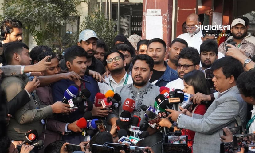 উৎসবমুখর পরিবেশে ভোটের আহ্বান নাহিদ ইসলামের