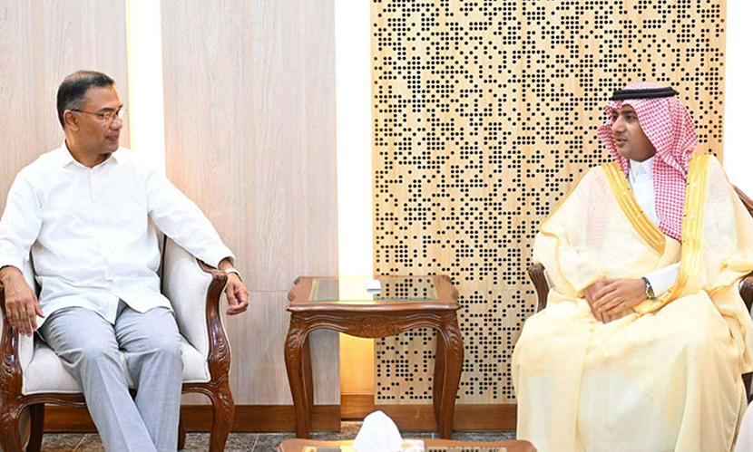 প্রধানমন্ত্রীর সঙ্গে সৌদি রাষ্ট্রদূতের সৌজন্য সাক্ষাৎ