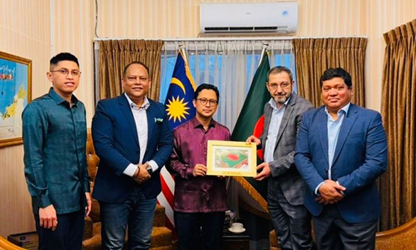 মালয়েশিয়ার হাইকমিশনারের সঙ্গে রবি সিইও’র সৌজন্য সাক্ষাৎ