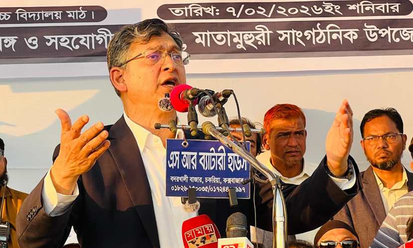 ভোটের মধ্য দিয়ে নতুন বাংলাদেশের যাত্রা শুরু হবে: সালাহউদ্দিন