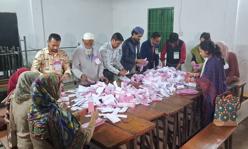 সিলেটে ভোটগ্রহণ শেষ, চলছে গণনা