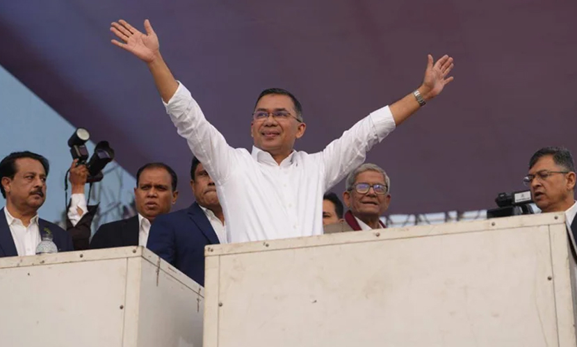 জয় হলে বিজয় মিছিল না করার নির্দেশ তারেক রহমানের