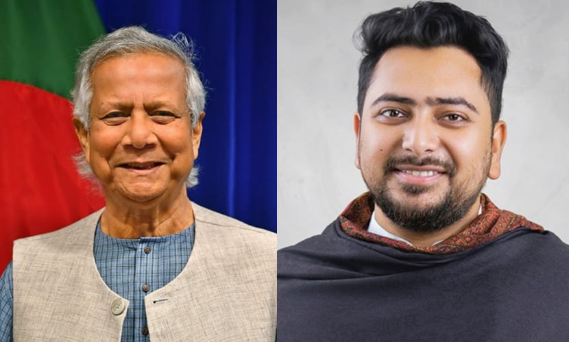 নাহিদ ইসলামকে অভিনন্দন জানিয়ে প্রধান উপদেষ্টার বার্তা