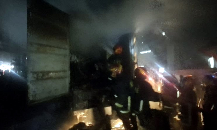 চট্টগ্রামে রেলওয়ে কার্যালয়ে আগুনে পুড়েছে কাগজপত্র