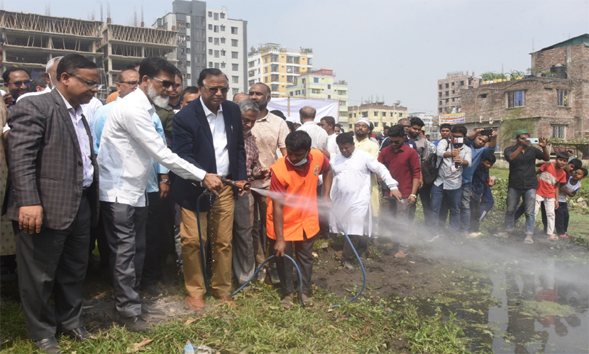 মশক নিধনে ডিএসসিসির মাসব্যাপী বিশেষ ক্রাশ প্রোগ্রাম শুরু