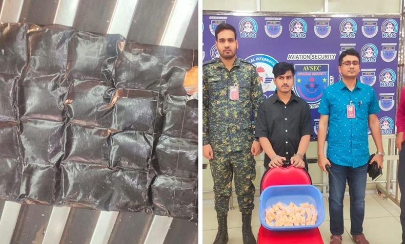 শাহজালালে ৪ হাজার ৩৬৪ পিস ইয়াবাসহ যাত্রী আটক