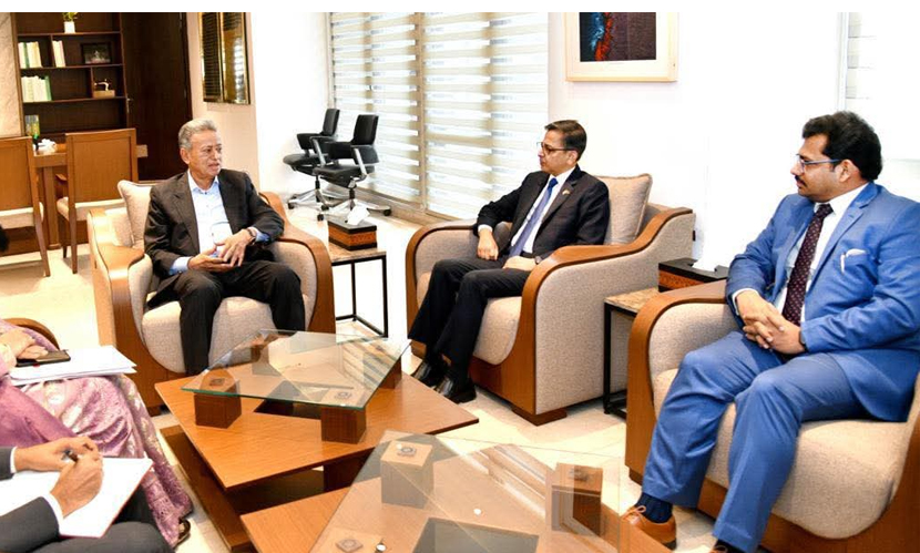 অর্থমন্ত্রীর সঙ্গে ভারতীয় হাই কমিশনারের সাক্ষাৎ