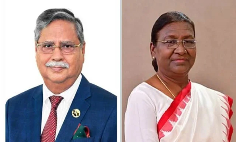 স্বাধীনতা দিবসে রাষ্ট্রপতিকে ভারতের রাষ্ট্রপতির শুভেচ্ছা