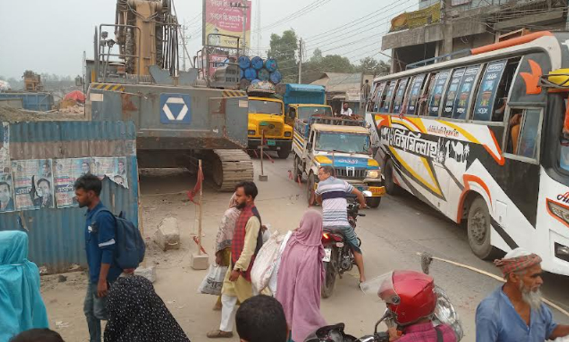 ঈদযাত্রায় যমুনাসেতু-ঢাকা-টাঙ্গাইল মহাসড়কে যানজটের শঙ্কা