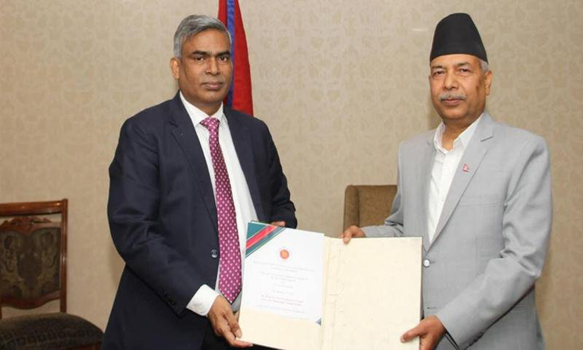 স্বাধীনতা দিব‌সের অনুষ্ঠা‌নে নেপা‌লের উপরাষ্ট্রপতিকে আমন্ত্রণ